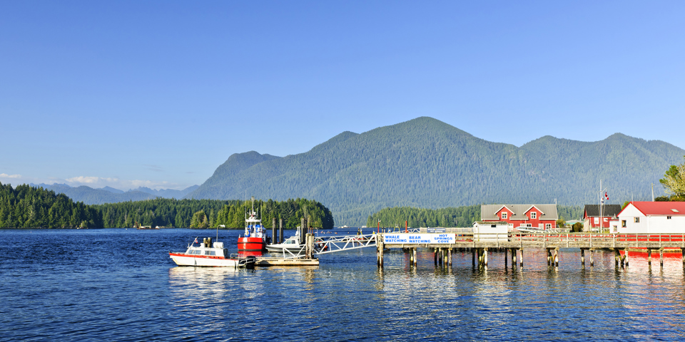 Canada Bc Tofino Boats Dock