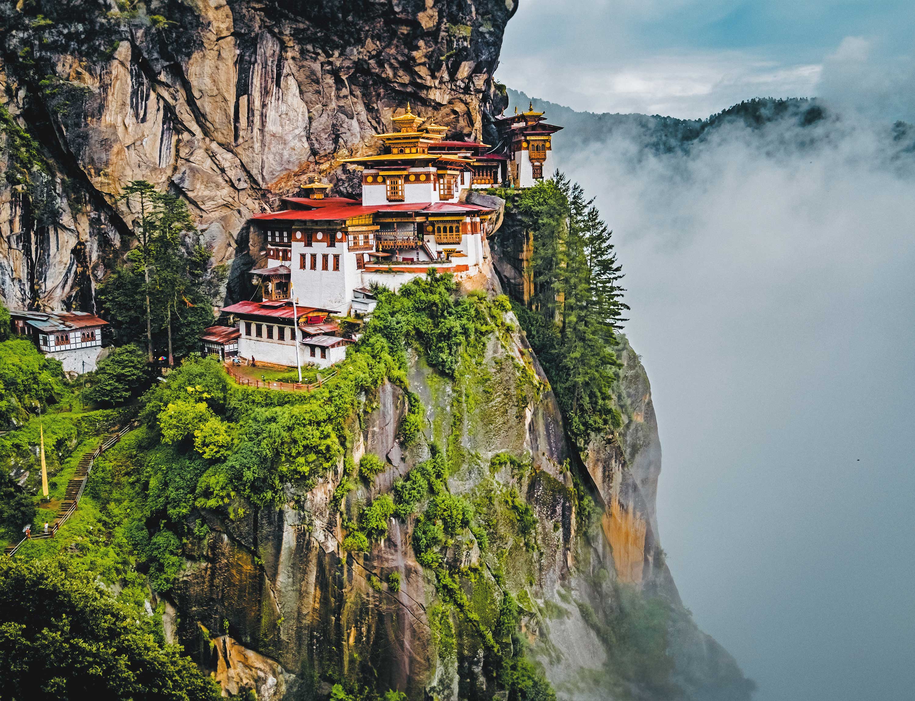 Bhutan Tiger's Nest Tempel Cc