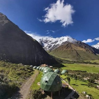 Peru Salkantay Dome Camp Panoramic