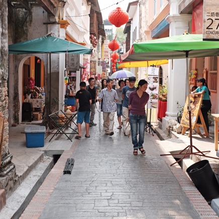 Næste stop er den gamle charmerende by Ipoh.