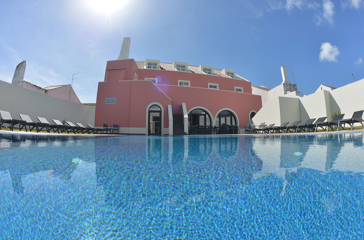 Charming Blue Hotel Pool