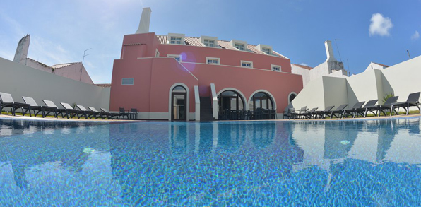 Charming Blue Hotel Pool