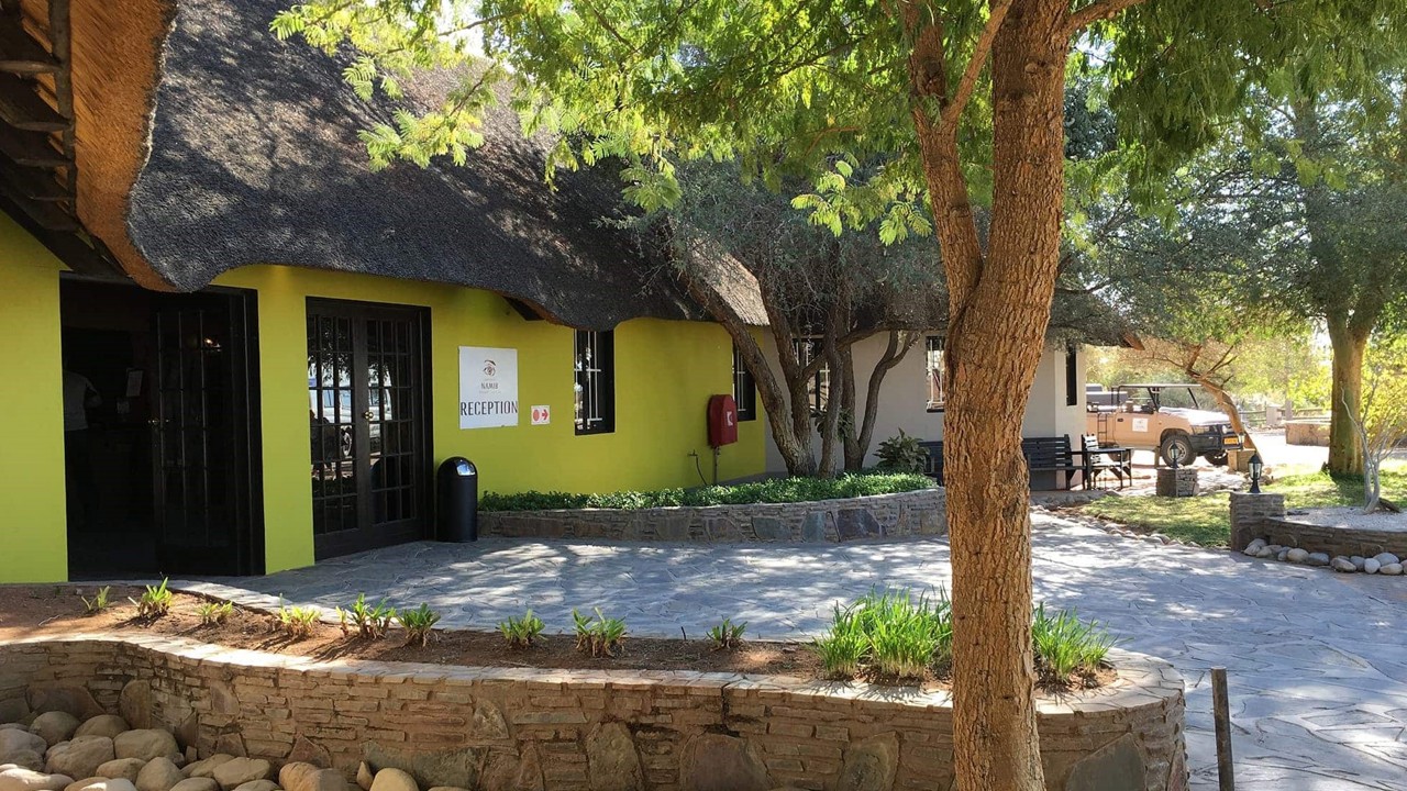 Namib Desert Lodge Facade