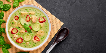 Kylling I Grøn Karry (1)