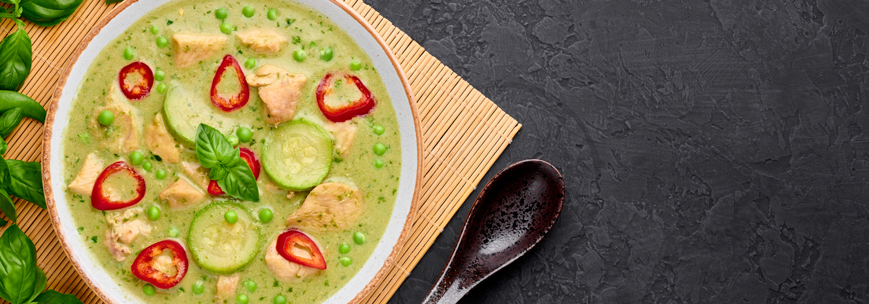 Kylling I Grøn Karry (1)