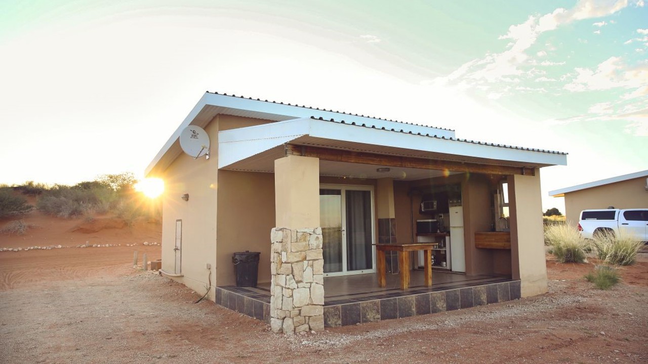 Kgalagadi Lifestyle Lodge Standard Chalet Outside
