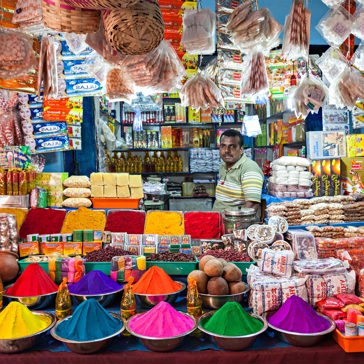 indien - indiske krydderier mand