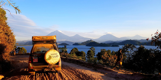 Uganda Bwindi Impenetrable Forest National Park Landscape Jeep