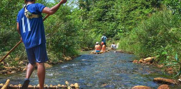 Bamboo Rafting Khao Lak