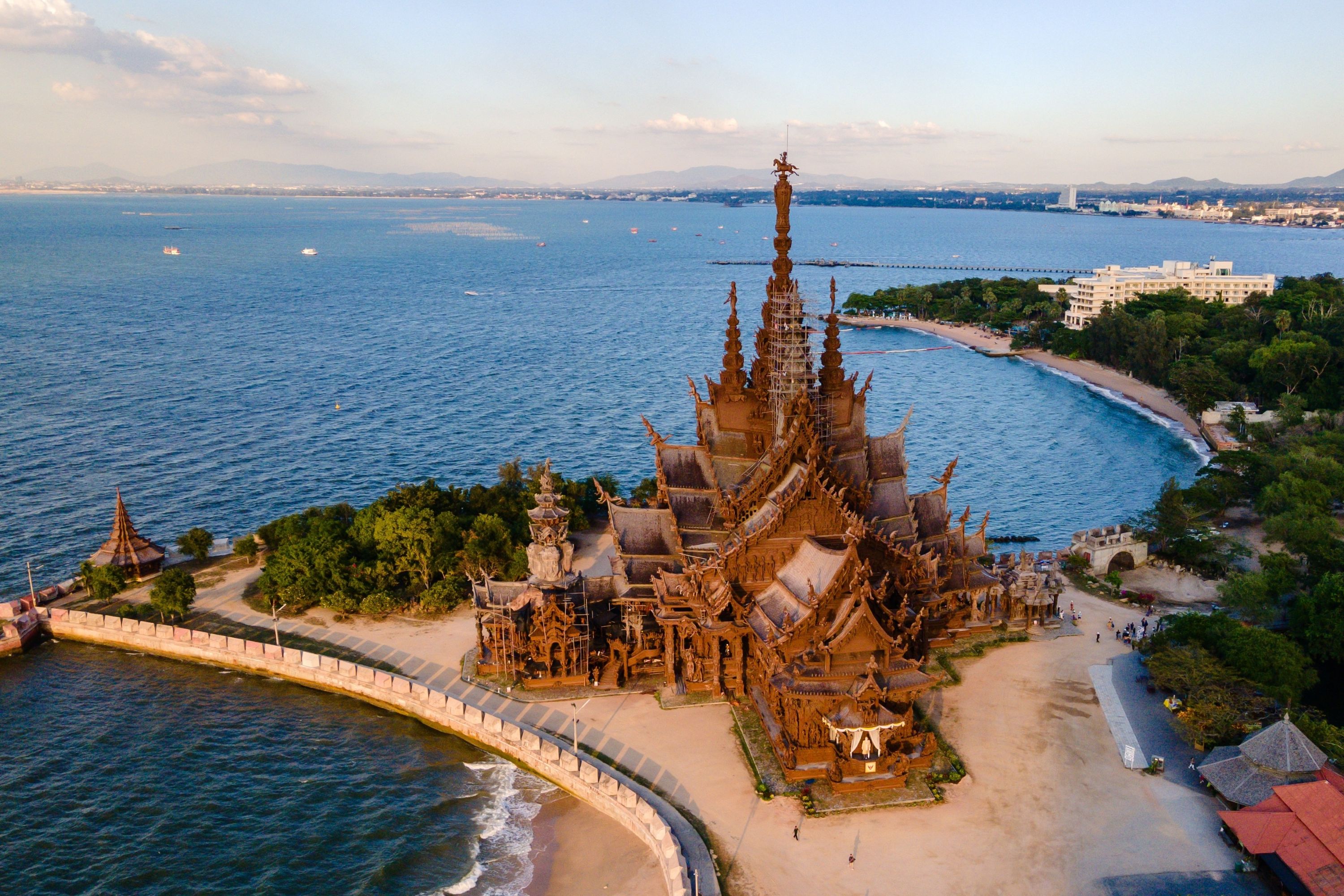 Thailand Pattaya Chonburi Wooden Temple Sanctuary Of Truth 2404184707