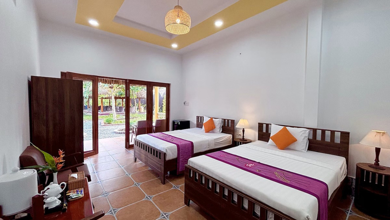 Mekongdelta Mango Home Riverside Deluxe Double Room