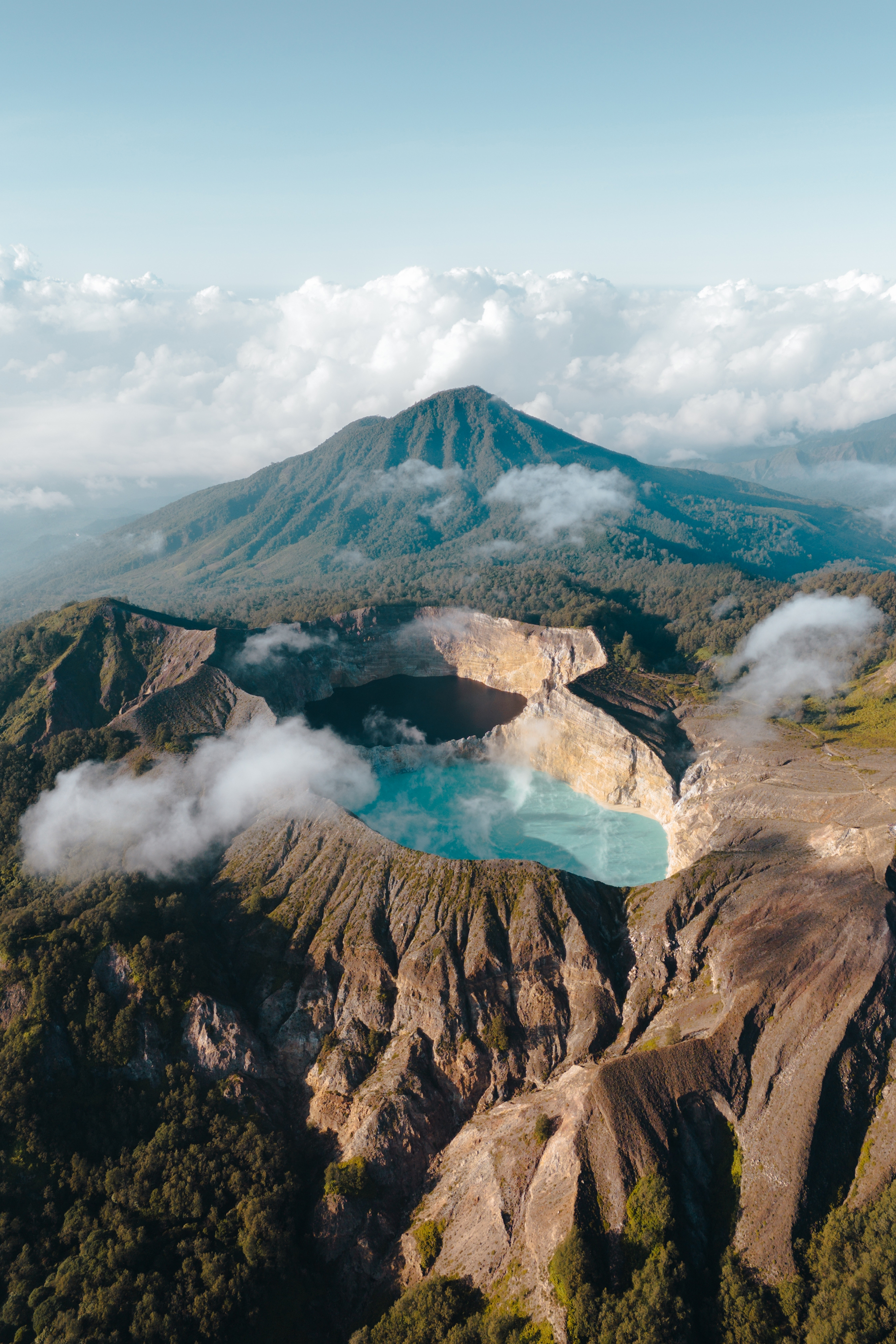 Kelimutu National Park på Flores