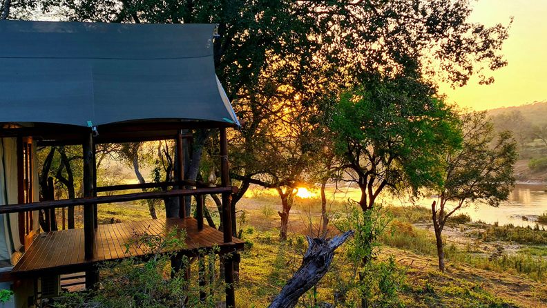 Nyati Safari Lodge Rhino Telt 04