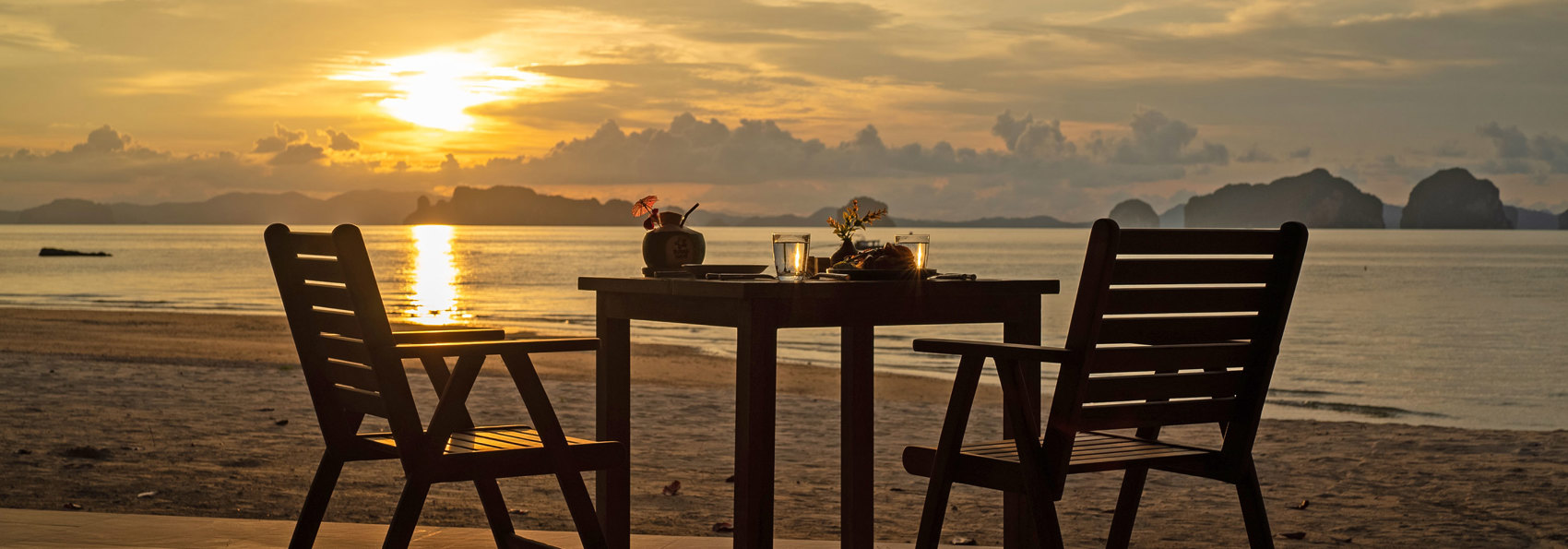 Sunset By The Beach
