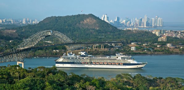 infinity krydstogt kanal panama