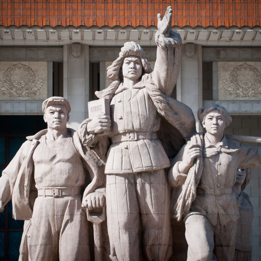 Mao-mausoleet på Den Himmelske Freds Plads