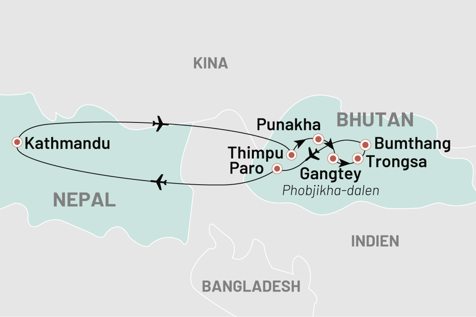 Bhutan Tordendragens Kongerige 2026