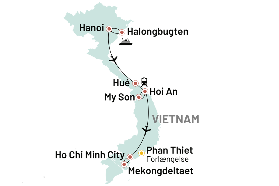 Vietnam Nord Til Syd