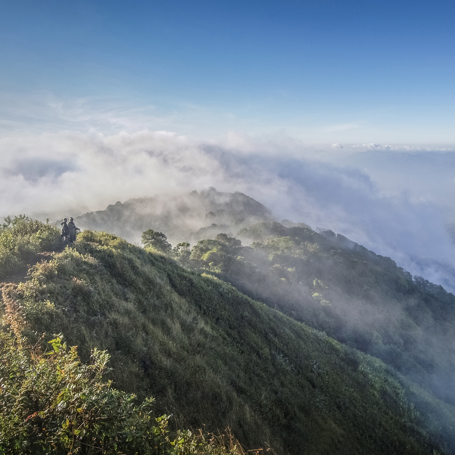 Thaton Doi Pha Hom Pok National Park Vandring 1193094976