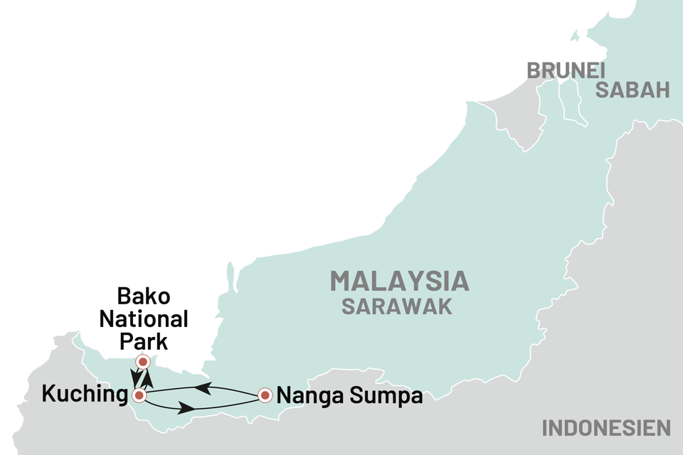 Borneo Kultur Og Natur I Sarawak FIT
