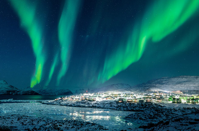Nordlys Over Nussuaq, Nuuk
