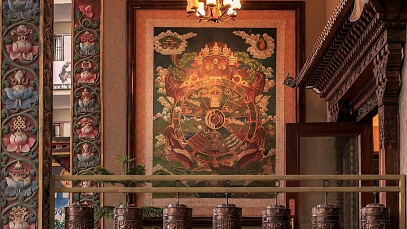 Nepal Kathmandu Hotel Tibet International Foyer 1