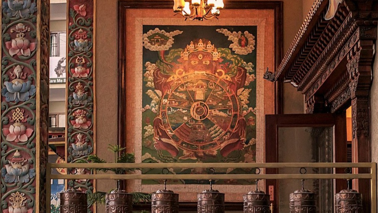 Nepal Kathmandu Hotel Tibet International Foyer 1