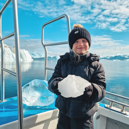 pige ved Ilulissat isfjord_familien-møller
