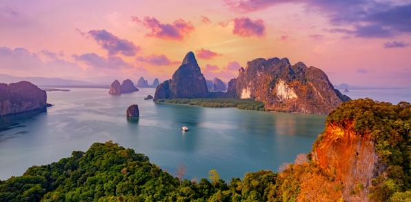 Phang Nga Soldnedgang