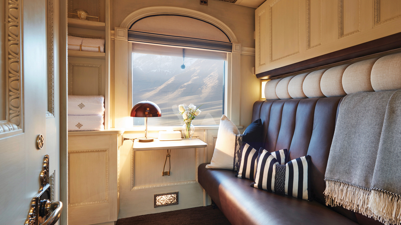 Peru Belmond Andean Explorer Bunk Bed Cabin Day
