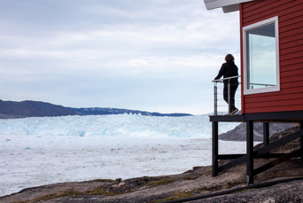 Stine nyder udsigten ved EQI