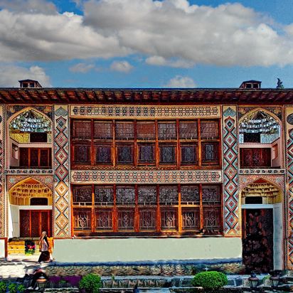 Azerbaijan Sheki Former Residence Of The Sheki Khans