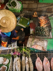 Hua Hin Madlavningskursus Markedsælger