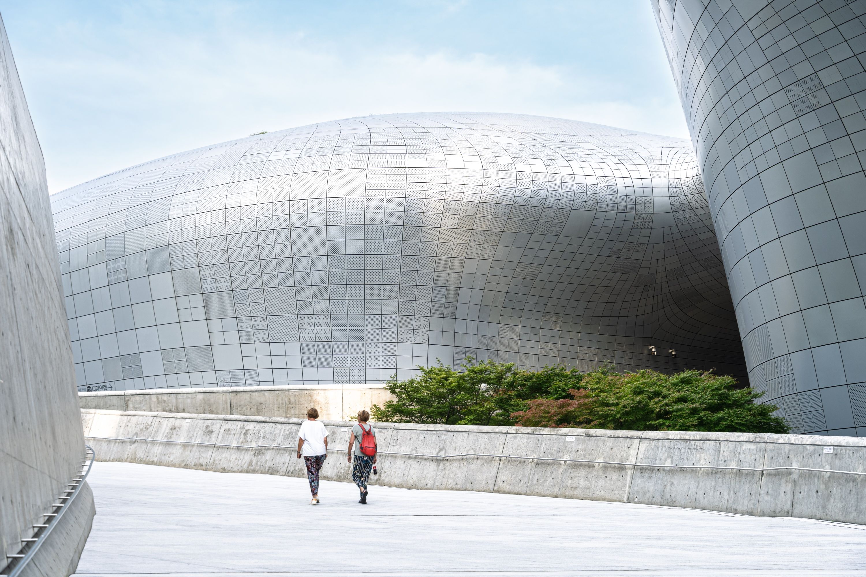 Sydkorea Seoul Dongdaemun Design Plaza Ddp