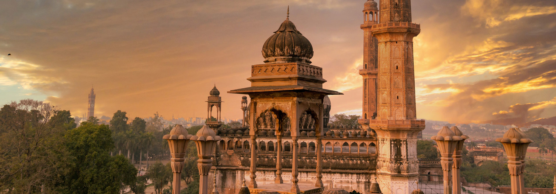 Bara Imambara Tower Lucknow