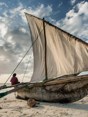 Dhow Ved Stone Town Kyst