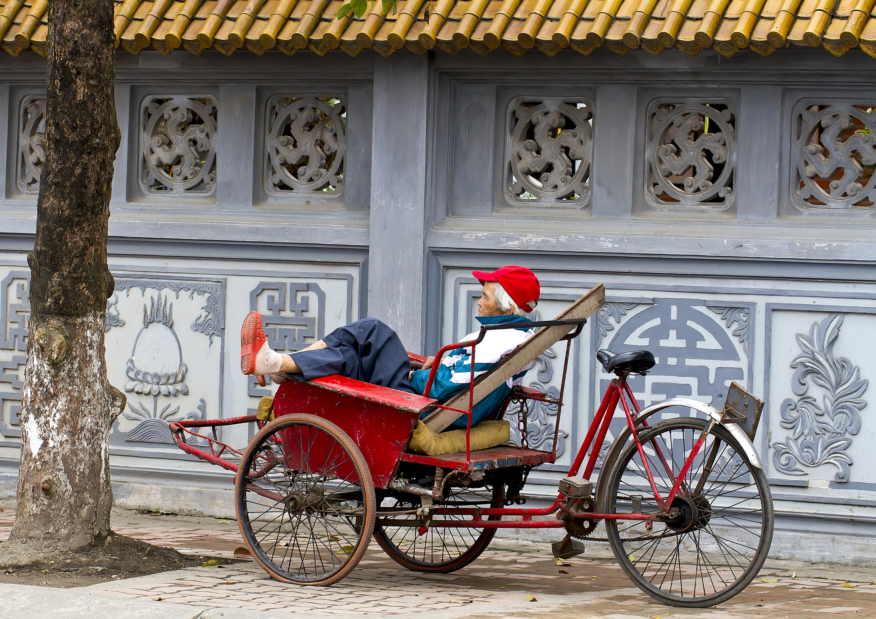 Vietnam - hanoi_mand_cykeltaxa_01