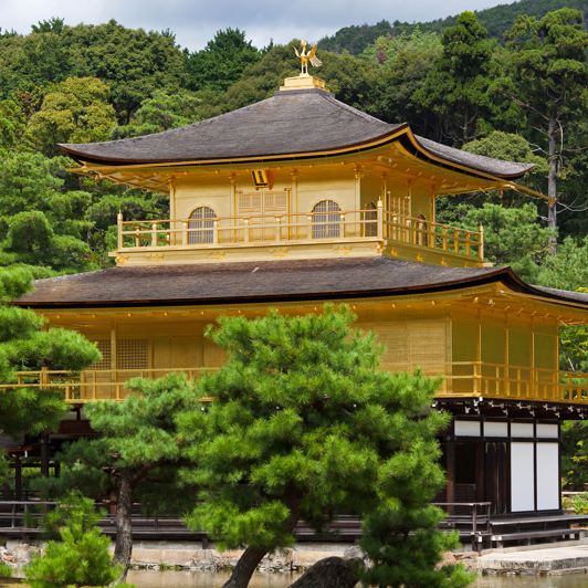 Den gyldne pavillon i Kyoto