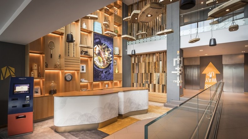 M Social Ackland Hotel Lobby