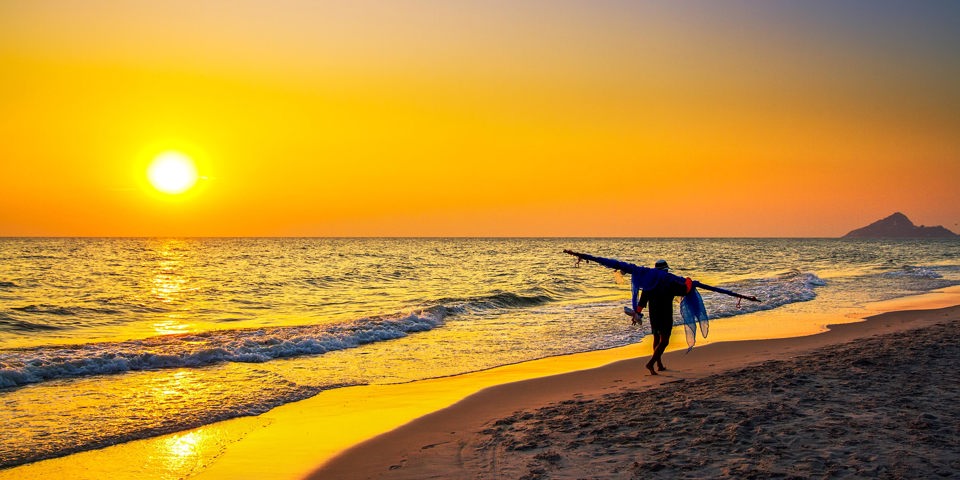 thailand - hua hin_strand_sunset_01