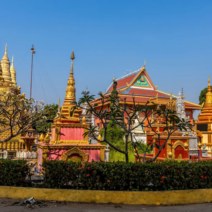 Battambang Provinsen Tempel I Angkor Ban Landsbyen 1394992820