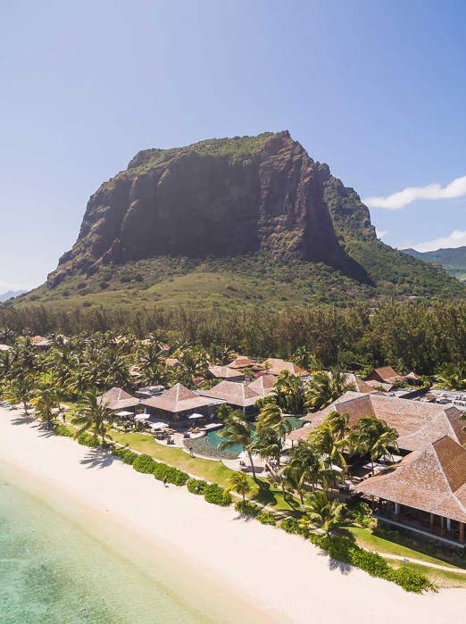 Le Morne Cliff As Background