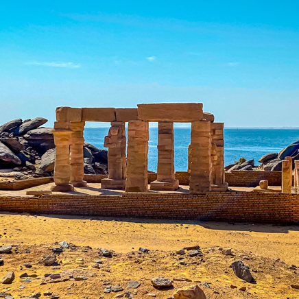 ... samt de større historiske seværdigheder...