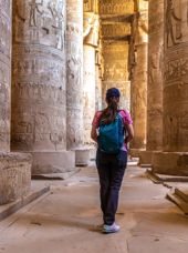 Egypt Luxor Dendera Temple Woman