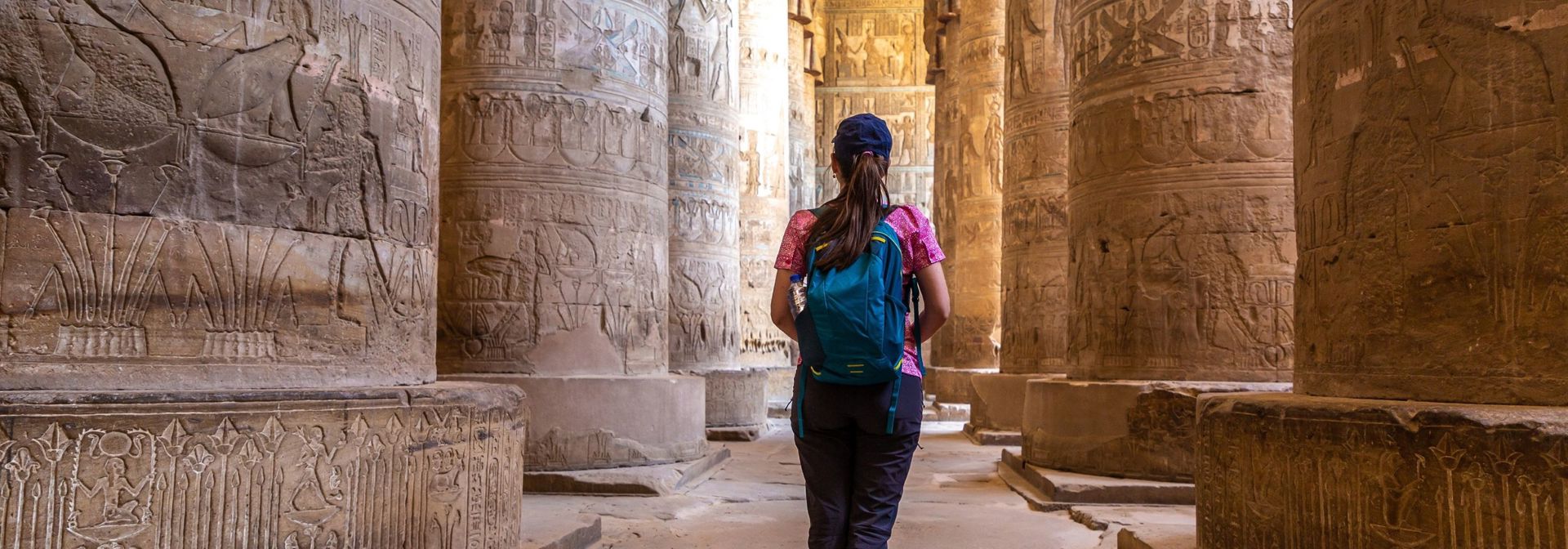 Egypt Luxor Dendera Temple Woman