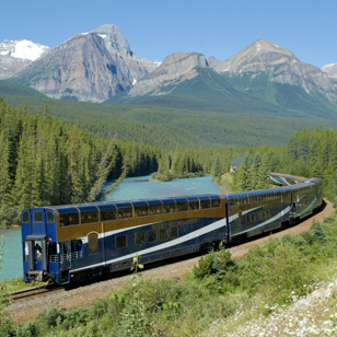 Så er det tid til endnu et højdepunkt på rejsen: en togtur med Rocky Mountaineer.