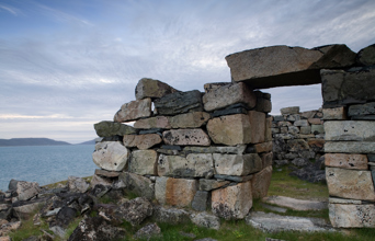 Hvalsey-ruinerne fra det 14. århundrede er Grønlands bedst bevarede kirkeruin.