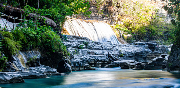 Tanggedu-vandfaldet i det østlige Sumba
