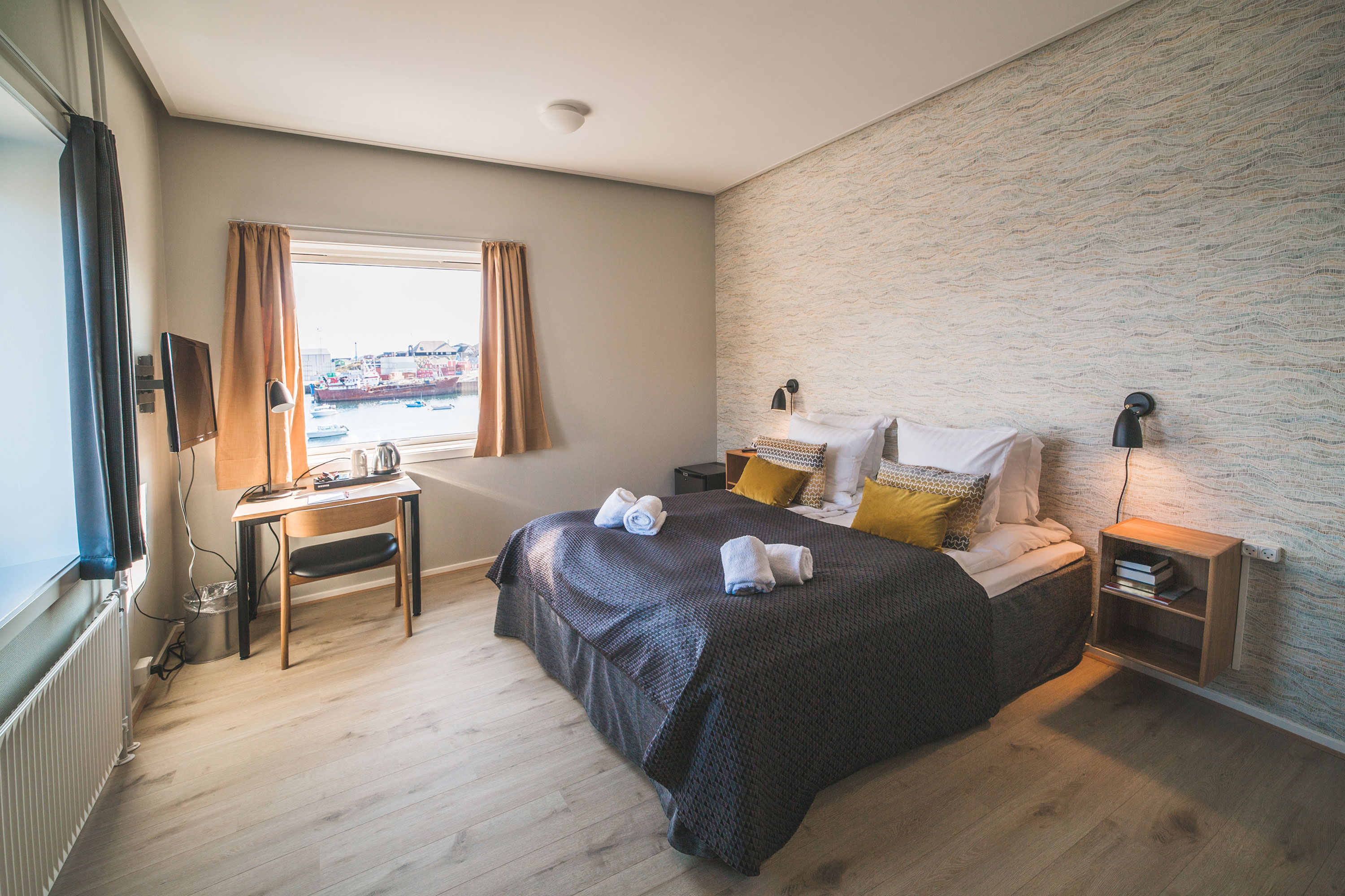 Double Bedroom Med Havneudsigt