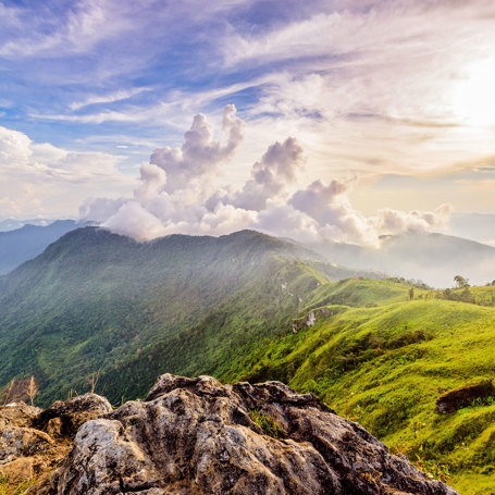 Chiang Khong Phi Pan Nam Bjergene 588041483